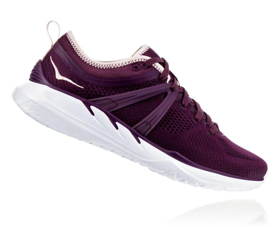 Hoka One One Running Shoes Womens Purple - Tivra - 83105DWBQ